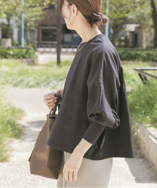 URBAN RESEARCH ITEMS / アーバンリサーチ アイテムズ Tシャツ | 裏毛ドッキングプルオーバー | 詳細8