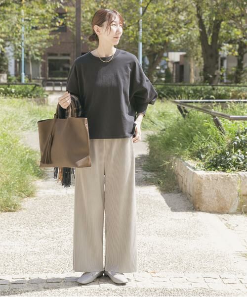 URBAN RESEARCH ITEMS / アーバンリサーチ アイテムズ Tシャツ | 裏毛ドッキングプルオーバー | 詳細11