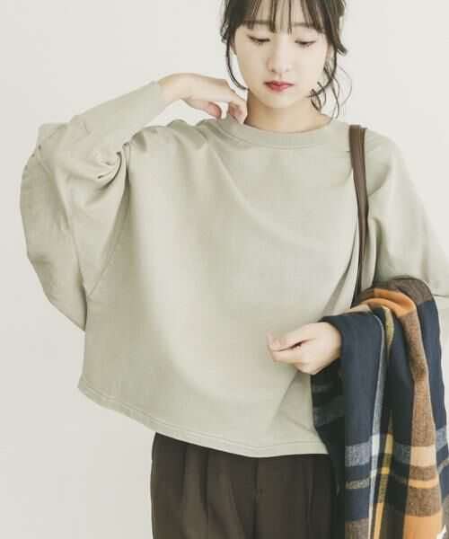 URBAN RESEARCH ITEMS / アーバンリサーチ アイテムズ Tシャツ | 裏毛ドッキングプルオーバー | 詳細20