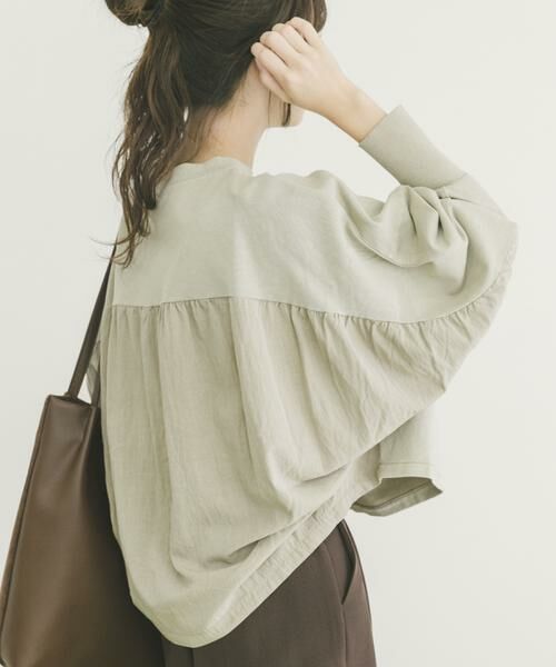 URBAN RESEARCH ITEMS / アーバンリサーチ アイテムズ Tシャツ | 裏毛ドッキングプルオーバー | 詳細21