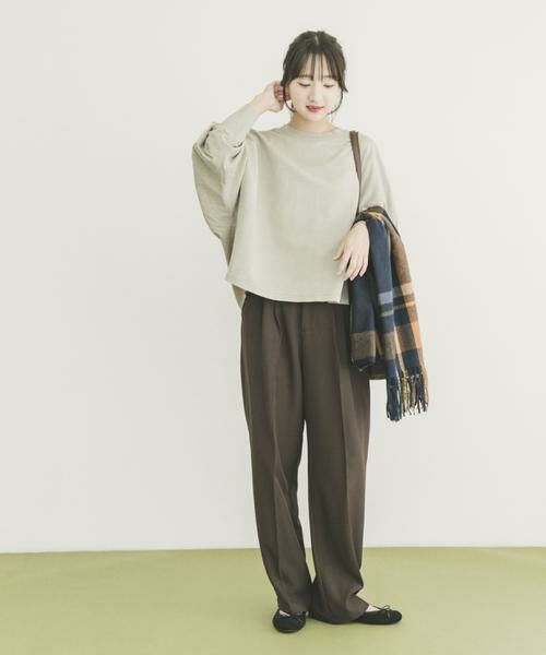 URBAN RESEARCH ITEMS / アーバンリサーチ アイテムズ Tシャツ | 裏毛ドッキングプルオーバー | 詳細23