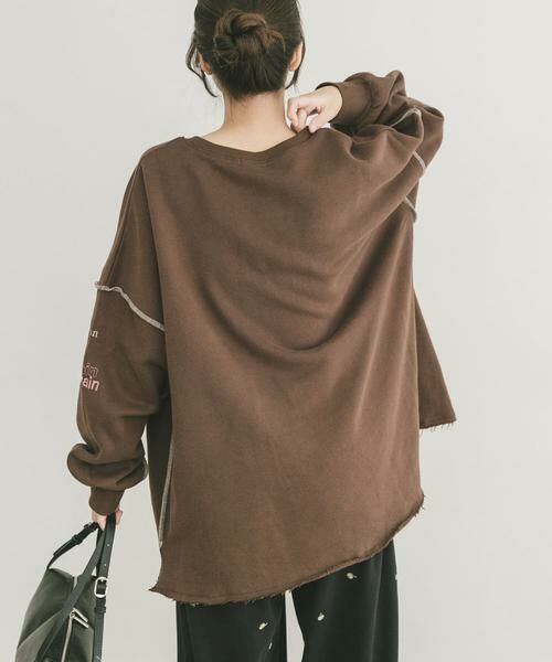 URBAN RESEARCH ITEMS / アーバンリサーチ アイテムズ スウェット | 裏起毛刺繍ロゴスウェット | 詳細3