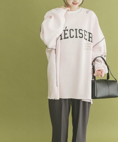 URBAN RESEARCH ITEMS / アーバンリサーチ アイテムズ スウェット | 裏起毛刺繍ロゴスウェット | 詳細8