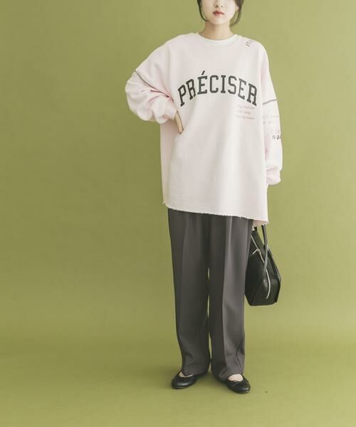 URBAN RESEARCH ITEMS / アーバンリサーチ アイテムズ スウェット | 裏起毛刺繍ロゴスウェット | 詳細10