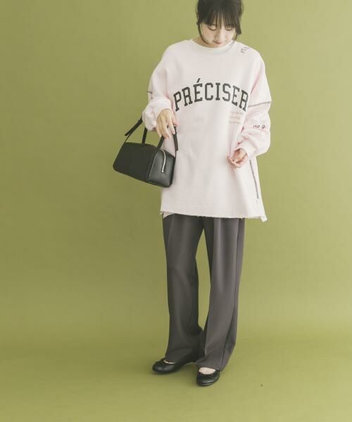 URBAN RESEARCH ITEMS / アーバンリサーチ アイテムズ スウェット | 裏起毛刺繍ロゴスウェット | 詳細11