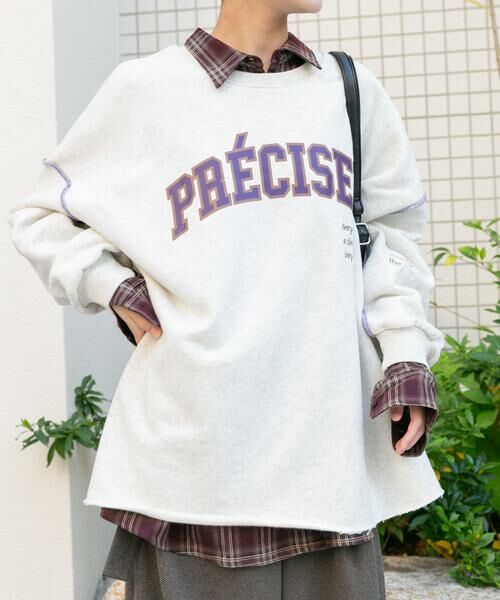 URBAN RESEARCH ITEMS / アーバンリサーチ アイテムズ スウェット | 裏起毛刺繍ロゴスウェット | 詳細22