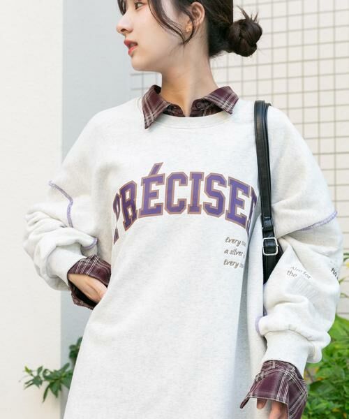 URBAN RESEARCH ITEMS / アーバンリサーチ アイテムズ スウェット | 裏起毛刺繍ロゴスウェット | 詳細23