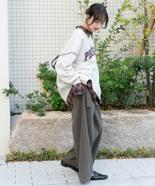 URBAN RESEARCH ITEMS / アーバンリサーチ アイテムズ スウェット | 裏起毛刺繍ロゴスウェット | 詳細24