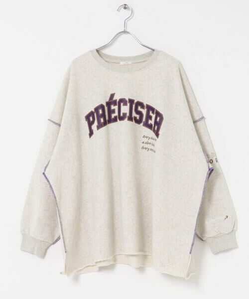 URBAN RESEARCH ITEMS / アーバンリサーチ アイテムズ スウェット | 裏起毛刺繍ロゴスウェット | 詳細26