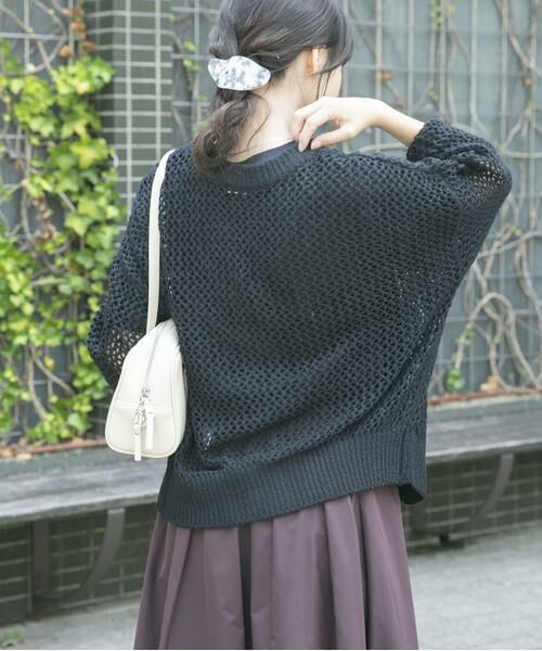 URBAN RESEARCH ITEMS / アーバンリサーチ アイテムズ ニット・セーター | メッシュジップニットカーディガン | 詳細13