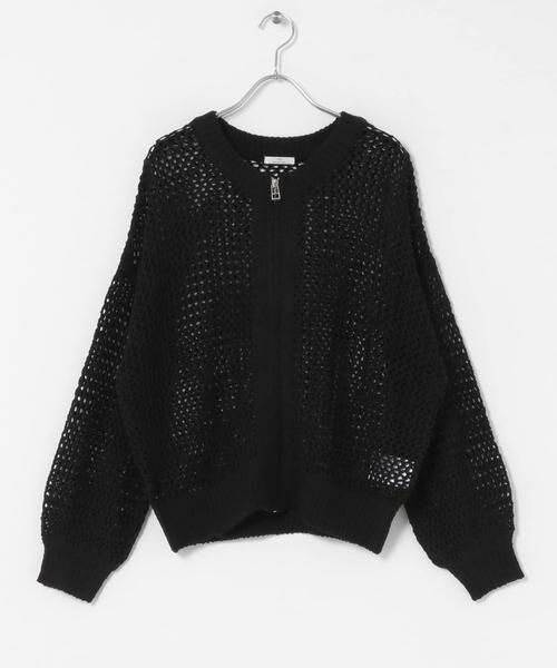 URBAN RESEARCH ITEMS / アーバンリサーチ アイテムズ ニット・セーター | メッシュジップニットカーディガン | 詳細16