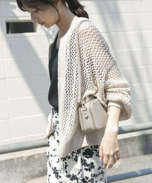 URBAN RESEARCH ITEMS / アーバンリサーチ アイテムズ ニット・セーター | メッシュジップニットカーディガン | 詳細18