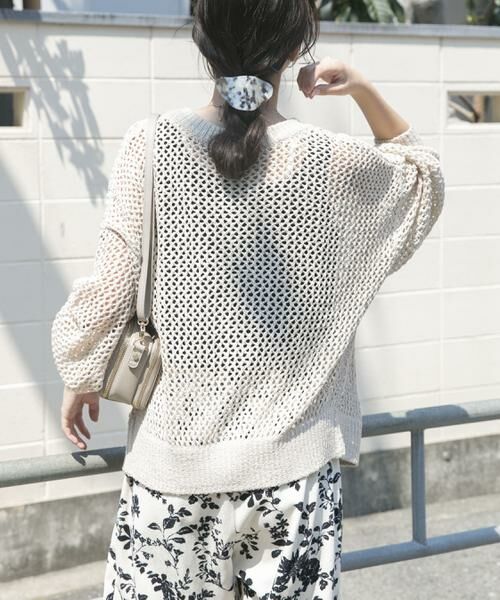 URBAN RESEARCH ITEMS / アーバンリサーチ アイテムズ ニット・セーター | メッシュジップニットカーディガン | 詳細20