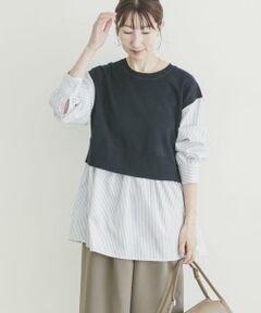 URBAN RESEARCH ITEMS / アーバンリサーチ アイテムズ ニット・セーター | ドッキングニットプルオーバー