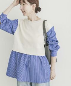 URBAN RESEARCH ITEMS / アーバンリサーチ アイテムズ ニット・セーター | ドッキングニットプルオーバー