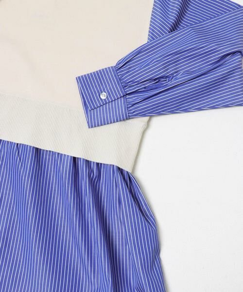 URBAN RESEARCH ITEMS / アーバンリサーチ アイテムズ ニット・セーター | ドッキングニットプルオーバー | 詳細15