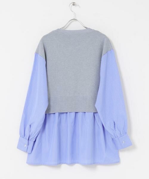 URBAN RESEARCH ITEMS / アーバンリサーチ アイテムズ ニット・セーター | ドッキングニットプルオーバー | 詳細23