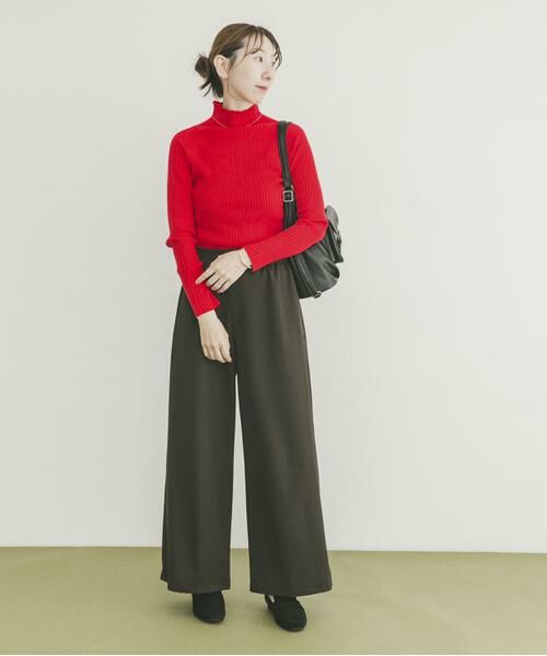 URBAN RESEARCH ITEMS / アーバンリサーチ アイテムズ ニット・セーター | 『洗濯可』モチモチハイネックリブニット | 詳細7