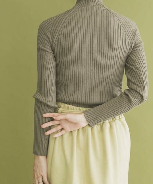 URBAN RESEARCH ITEMS / アーバンリサーチ アイテムズ ニット・セーター | 『洗濯可』モチモチハイネックリブニット | 詳細11