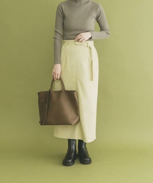 URBAN RESEARCH ITEMS / アーバンリサーチ アイテムズ ニット・セーター | 『洗濯可』モチモチハイネックリブニット | 詳細12