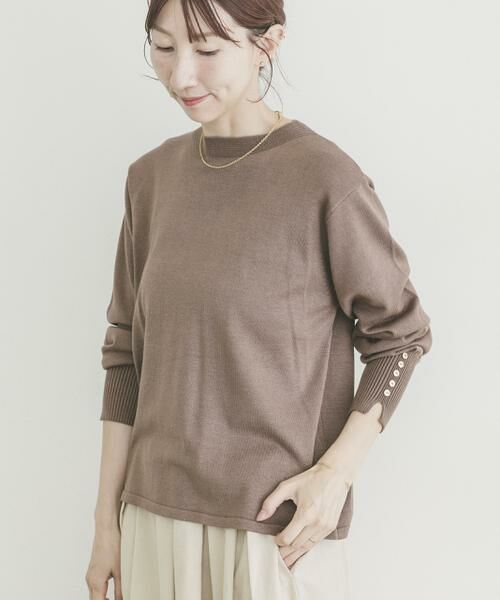 URBAN RESEARCH ITEMS / アーバンリサーチ アイテムズ ニット・セーター | ソデボタンニットプルオーバー | 詳細2