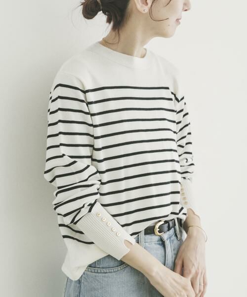 URBAN RESEARCH ITEMS / アーバンリサーチ アイテムズ ニット・セーター | ソデボタンニットプルオーバー | 詳細7