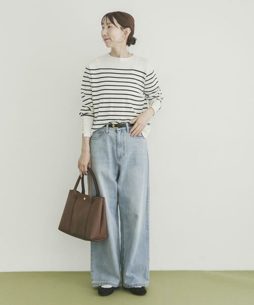 URBAN RESEARCH ITEMS / アーバンリサーチ アイテムズ ニット・セーター | ソデボタンニットプルオーバー | 詳細9