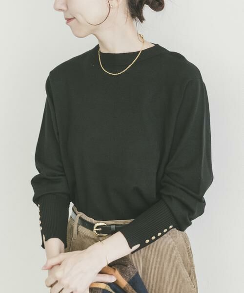 URBAN RESEARCH ITEMS / アーバンリサーチ アイテムズ ニット・セーター | ソデボタンニットプルオーバー | 詳細15