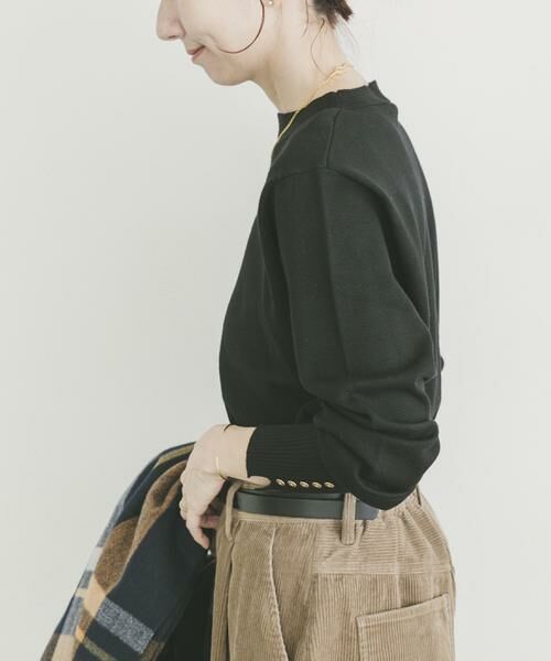 URBAN RESEARCH ITEMS / アーバンリサーチ アイテムズ ニット・セーター | ソデボタンニットプルオーバー | 詳細16