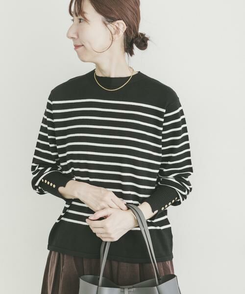 URBAN RESEARCH ITEMS / アーバンリサーチ アイテムズ ニット・セーター | ソデボタンニットプルオーバー | 詳細21