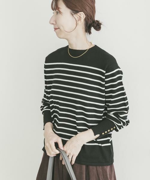 URBAN RESEARCH ITEMS / アーバンリサーチ アイテムズ ニット・セーター | ソデボタンニットプルオーバー | 詳細22