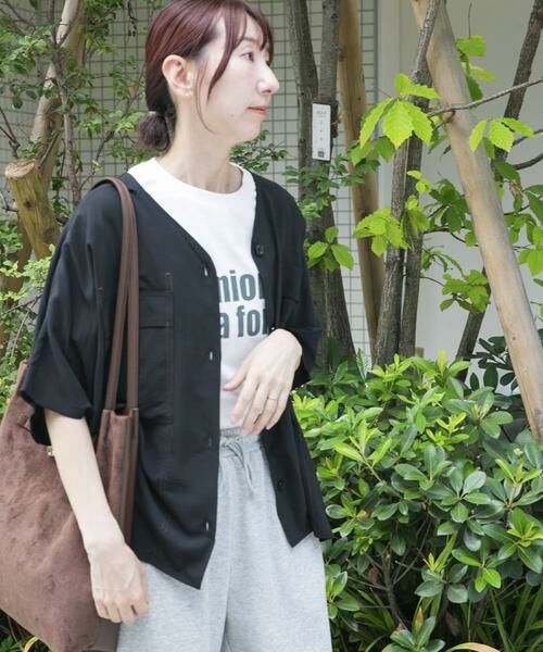 URBAN RESEARCH ITEMS / アーバンリサーチ アイテムズ シャツ・ブラウス | Vネックステッチブラウス | 詳細21