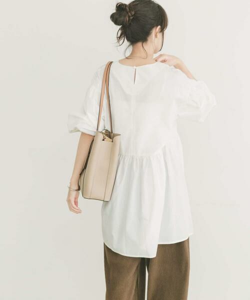 URBAN RESEARCH ITEMS / アーバンリサーチ アイテムズ シャツ・ブラウス | Vネックボリュームスリーブブラウス | 詳細2