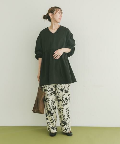 URBAN RESEARCH ITEMS / アーバンリサーチ アイテムズ シャツ・ブラウス | Vネックボリュームスリーブブラウス | 詳細9