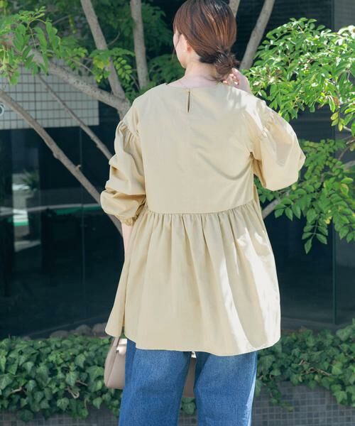 URBAN RESEARCH ITEMS / アーバンリサーチ アイテムズ シャツ・ブラウス | Vネックボリュームスリーブブラウス | 詳細15