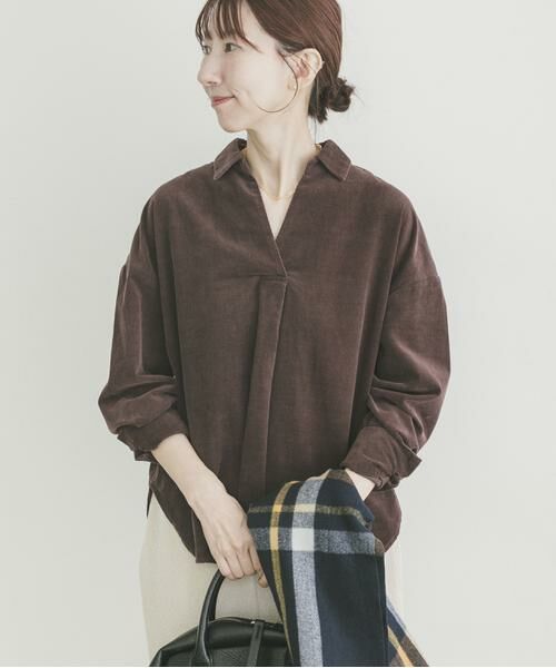 URBAN RESEARCH ITEMS / アーバンリサーチ アイテムズ シャツ・ブラウス | Souplement Corduroy Shirts | 詳細1