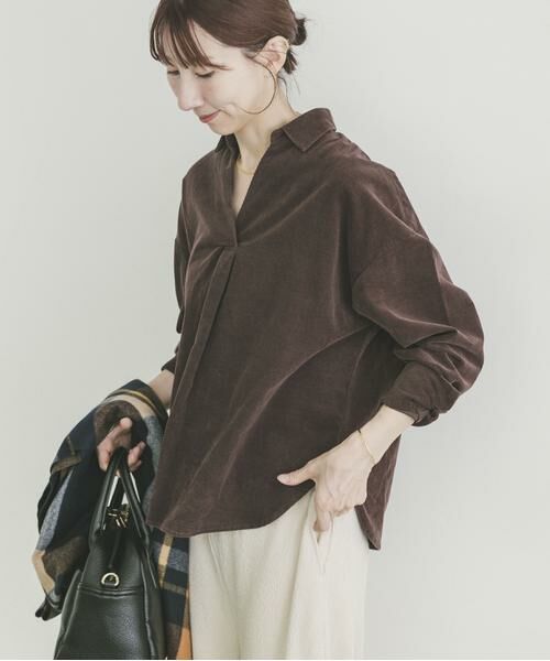 URBAN RESEARCH ITEMS / アーバンリサーチ アイテムズ シャツ・ブラウス | Souplement Corduroy Shirts | 詳細2