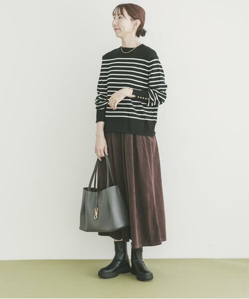 URBAN RESEARCH ITEMS / アーバンリサーチ アイテムズ スカート | Souplement Croduroy Skirt | 詳細2