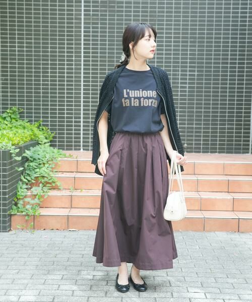 URBAN RESEARCH ITEMS / アーバンリサーチ アイテムズ スカート | タフタスカート | 詳細4