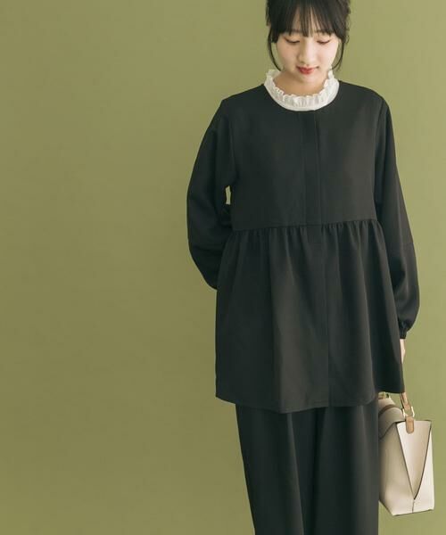 URBAN RESEARCH ITEMS / アーバンリサーチ アイテムズ セットアップ | ジャケットフリルトップス×パンツセット | 詳細1