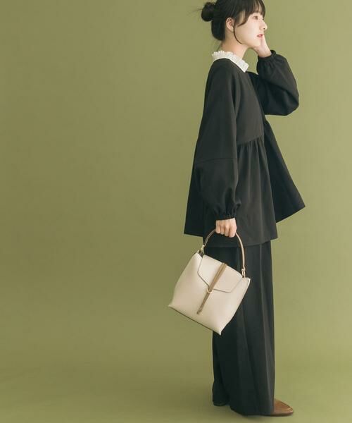 URBAN RESEARCH ITEMS / アーバンリサーチ アイテムズ セットアップ | ジャケットフリルトップス×パンツセット | 詳細3