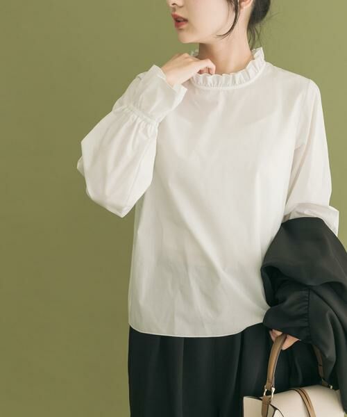 URBAN RESEARCH ITEMS / アーバンリサーチ アイテムズ セットアップ | ジャケットフリルトップス×パンツセット | 詳細4