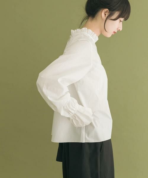 URBAN RESEARCH ITEMS / アーバンリサーチ アイテムズ セットアップ | ジャケットフリルトップス×パンツセット | 詳細5