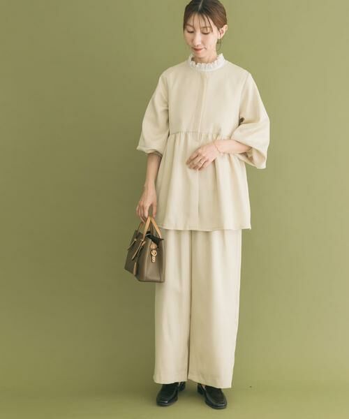 URBAN RESEARCH ITEMS / アーバンリサーチ アイテムズ セットアップ | ジャケットフリルトップス×パンツセット | 詳細16