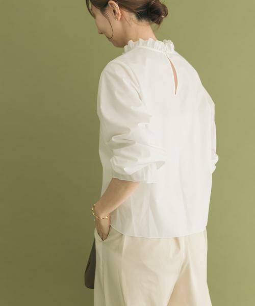 URBAN RESEARCH ITEMS / アーバンリサーチ アイテムズ セットアップ | ジャケットフリルトップス×パンツセット | 詳細18