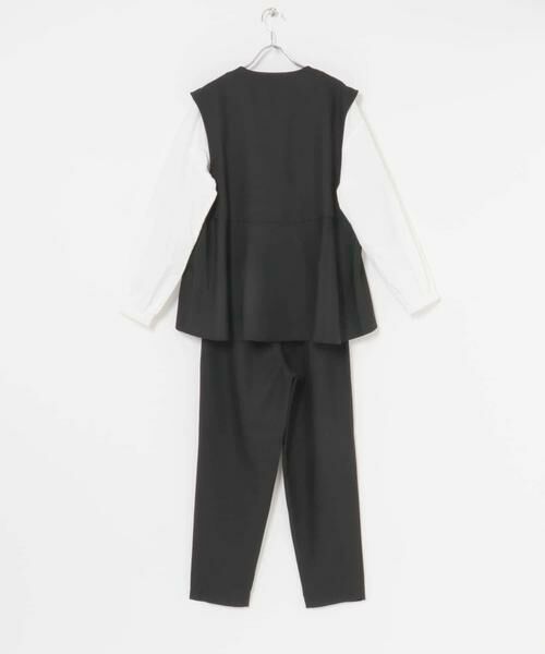URBAN RESEARCH ITEMS / アーバンリサーチ アイテムズ セットアップ | 『イージーケア』フレアトップス×パンツセット | 詳細11