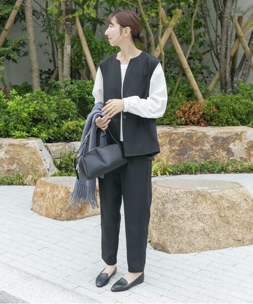 URBAN RESEARCH ITEMS / アーバンリサーチ アイテムズ セットアップ | 『イージーケア』フレアトップス×パンツセット | 詳細3