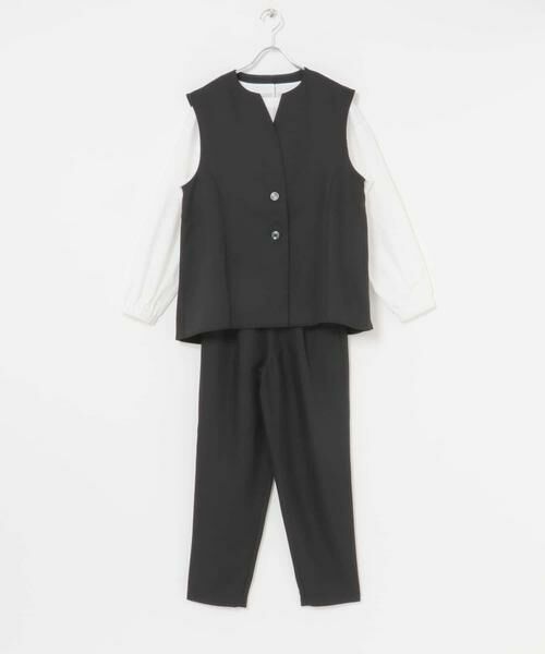 URBAN RESEARCH ITEMS / アーバンリサーチ アイテムズ セットアップ | 『イージーケア』フレアトップス×パンツセット | 詳細6