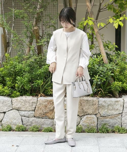 URBAN RESEARCH ITEMS / アーバンリサーチ アイテムズ セットアップ | 『イージーケア』フレアトップス×パンツセット | 詳細13