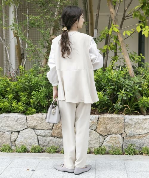 URBAN RESEARCH ITEMS / アーバンリサーチ アイテムズ セットアップ | 『イージーケア』フレアトップス×パンツセット | 詳細17